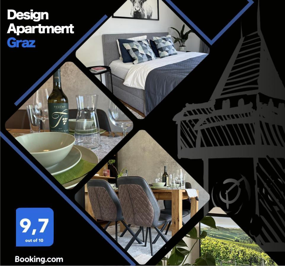 Designapartment Blue Sky -55M2-Free Parking & Wifi Graz Buitenkant foto